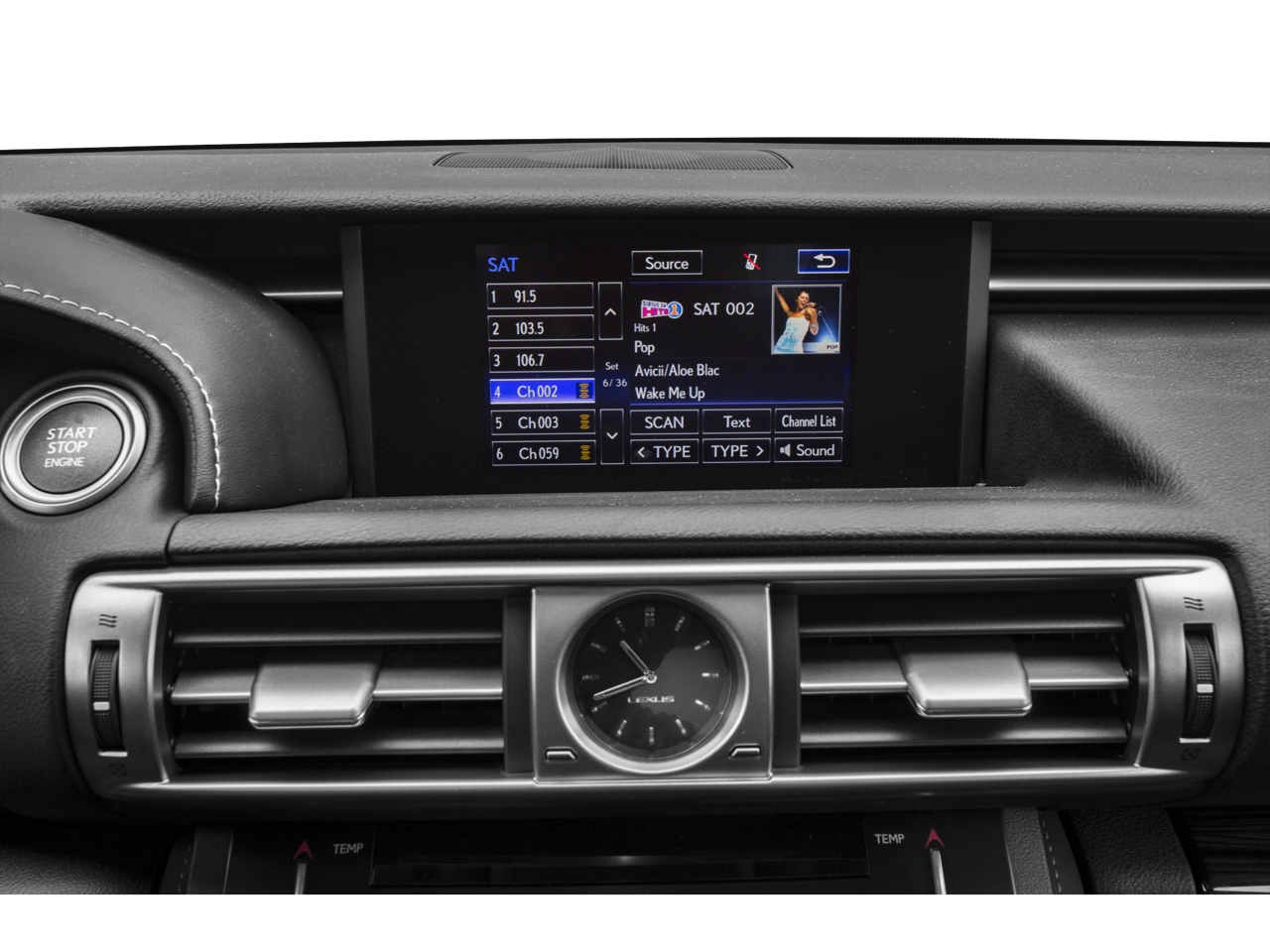 2015 Lexus Is 250 4dr Sport Sdn RWD