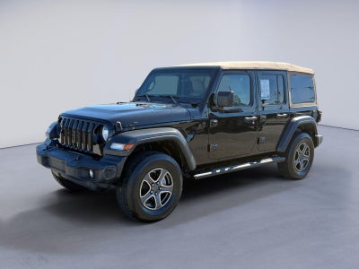 2020 Jeep Wrangler Unlimited Black and Tan