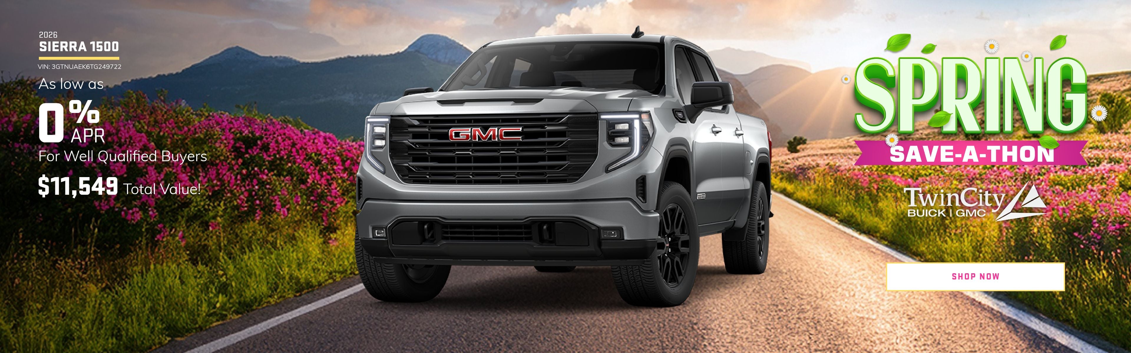 2026 Sierra 1500 0% APR