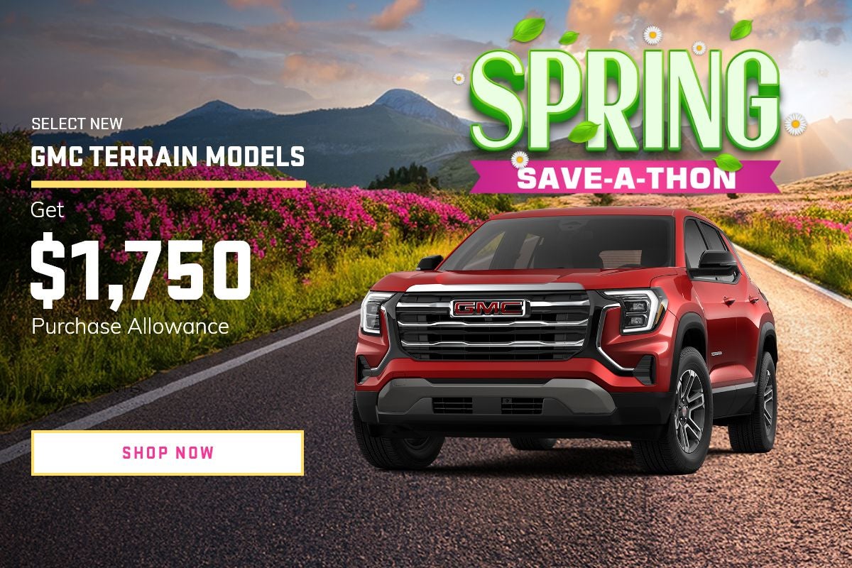 GMC Terrain get $1,750 Purchase Allowance