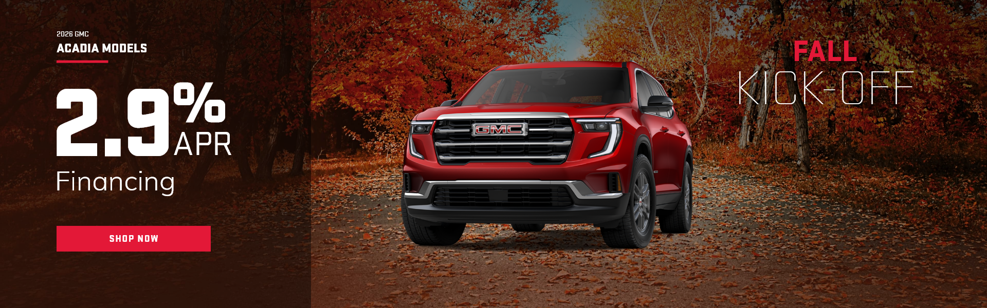 2026 GMC Acadia