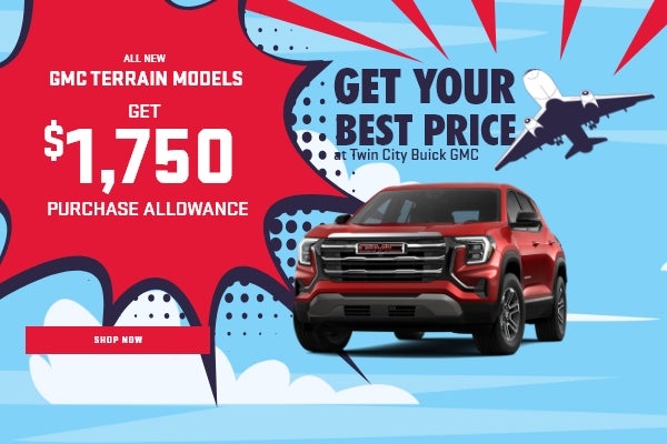 All New GMC Terrain Models Get $1,750 Purchase Allowance