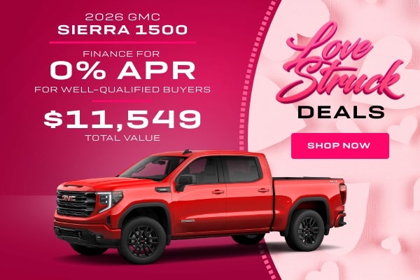 2026 Sierra 1500 0% APR for Well Qualified Buyers $11,549 To