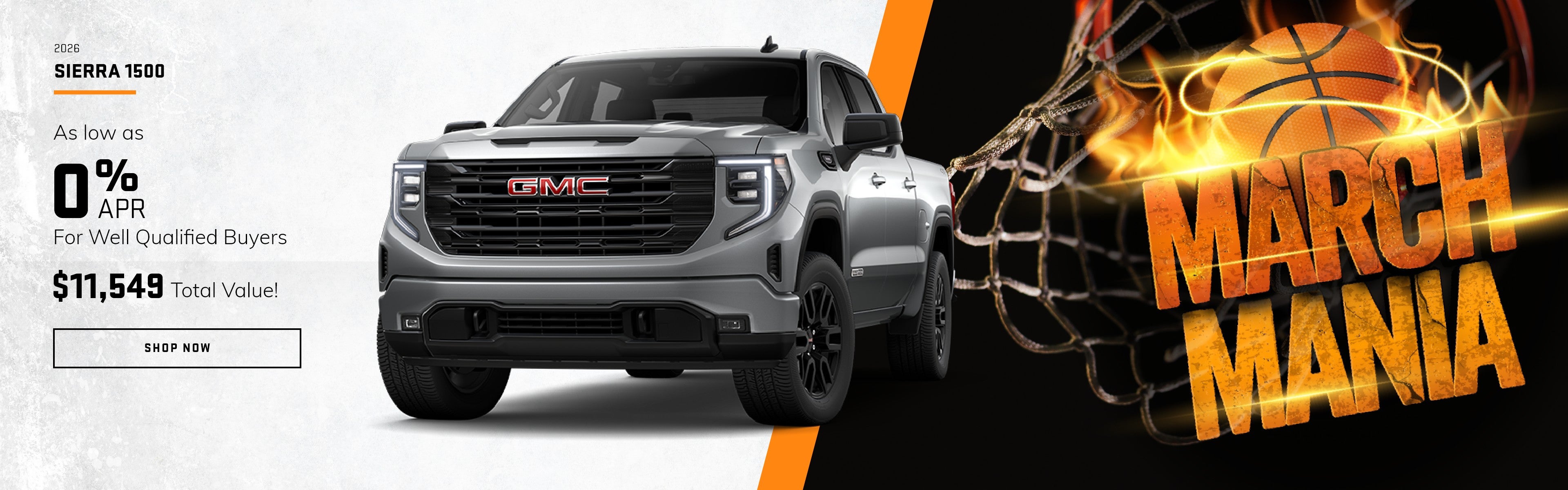 2026 Sierra 1500 0% APR for Well Qualified Buyers