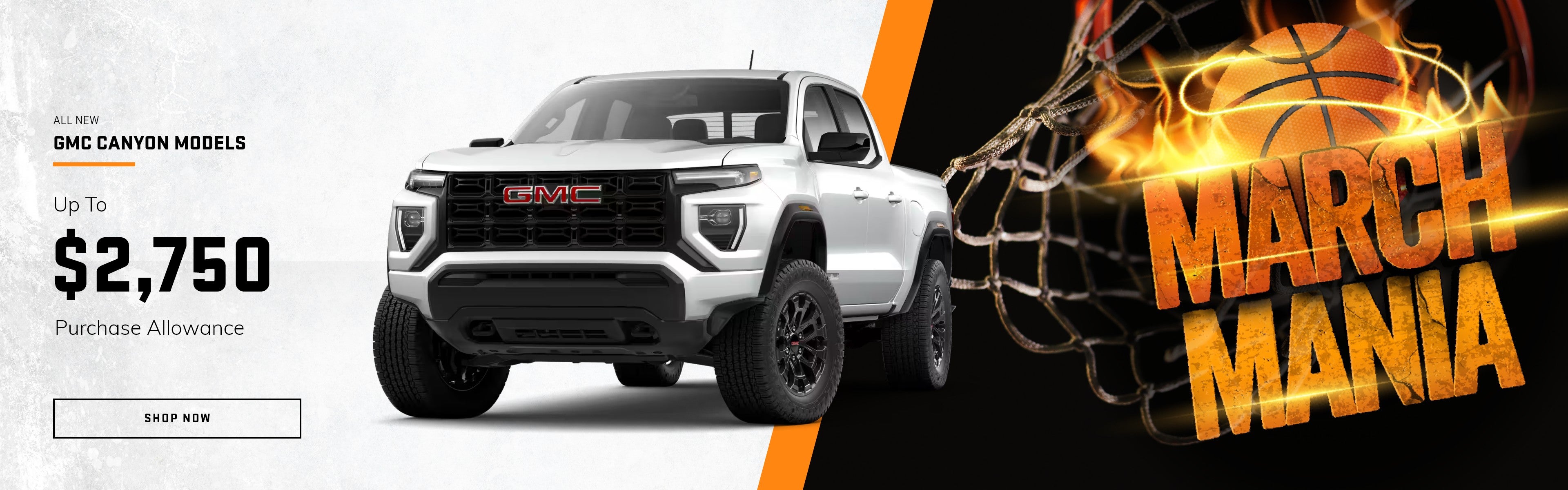 All New GMC Canyon Models Get $2,750 Purchase Allowance